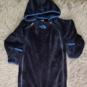 Northface fleece onesie